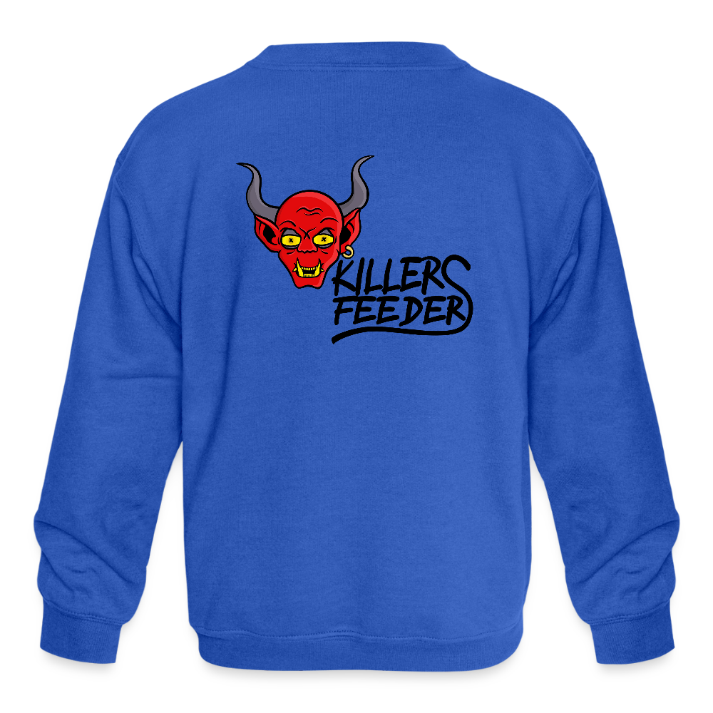 Kids' Crewneck Sweatshirt - royal blue