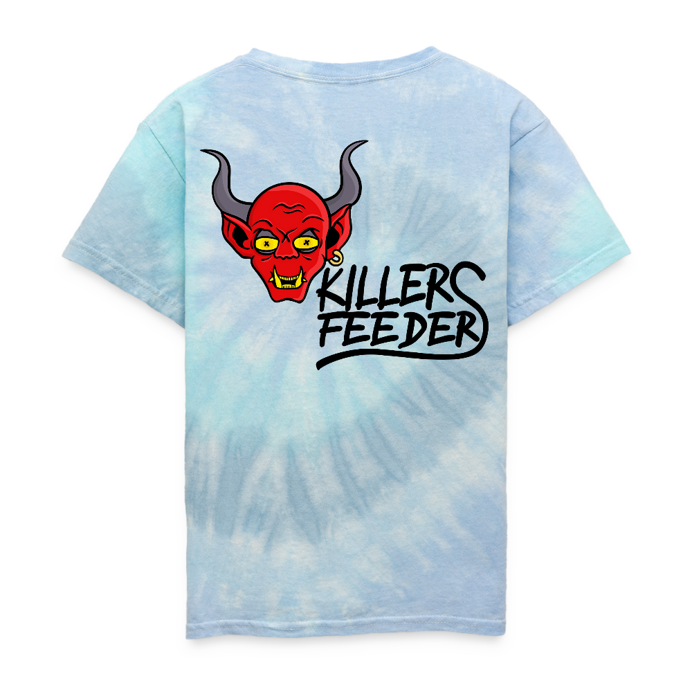 Kid's Tie Dye T-Shirt - blue lagoon