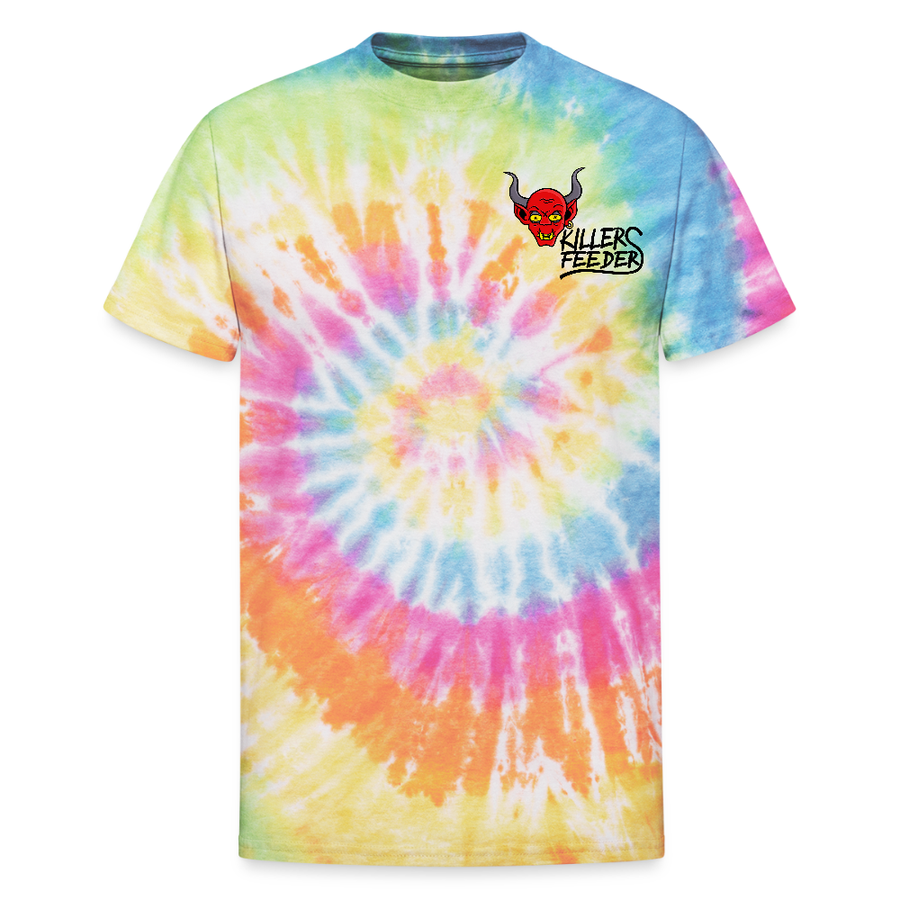 Unisex Tie Dye T-Shirt - rainbow