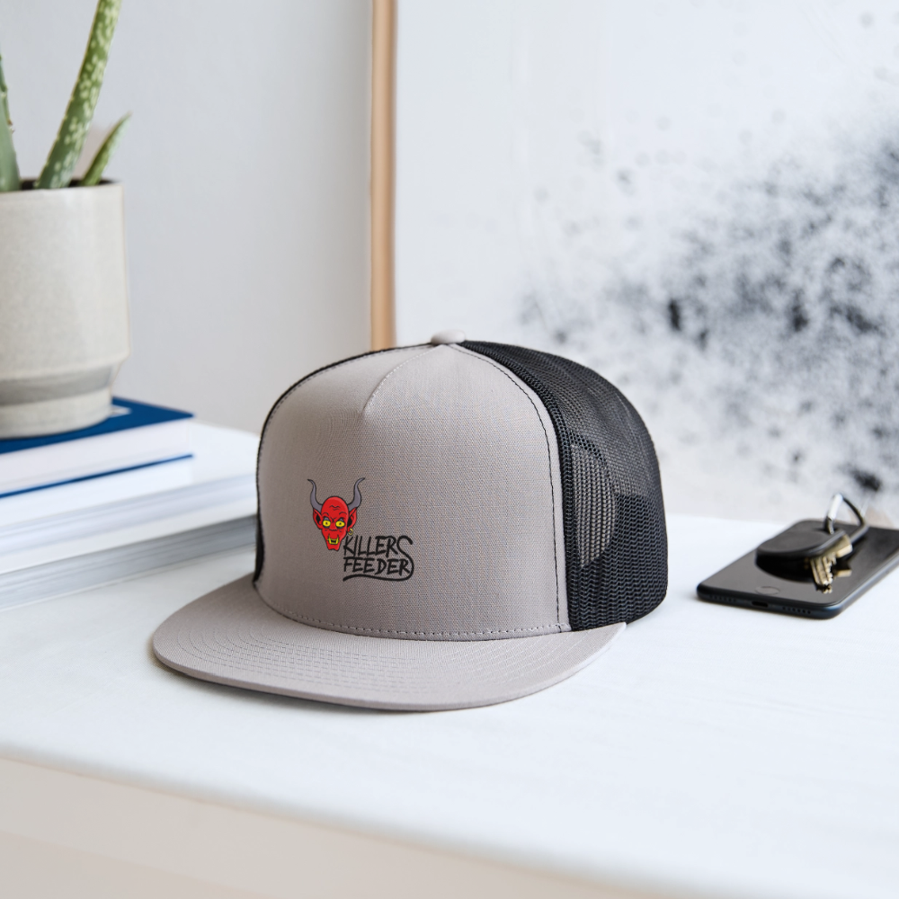 Trucker Hat - gray/black