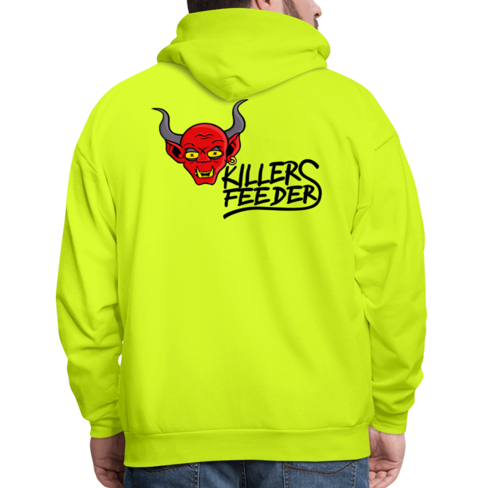 Men's Hoodie - safety green