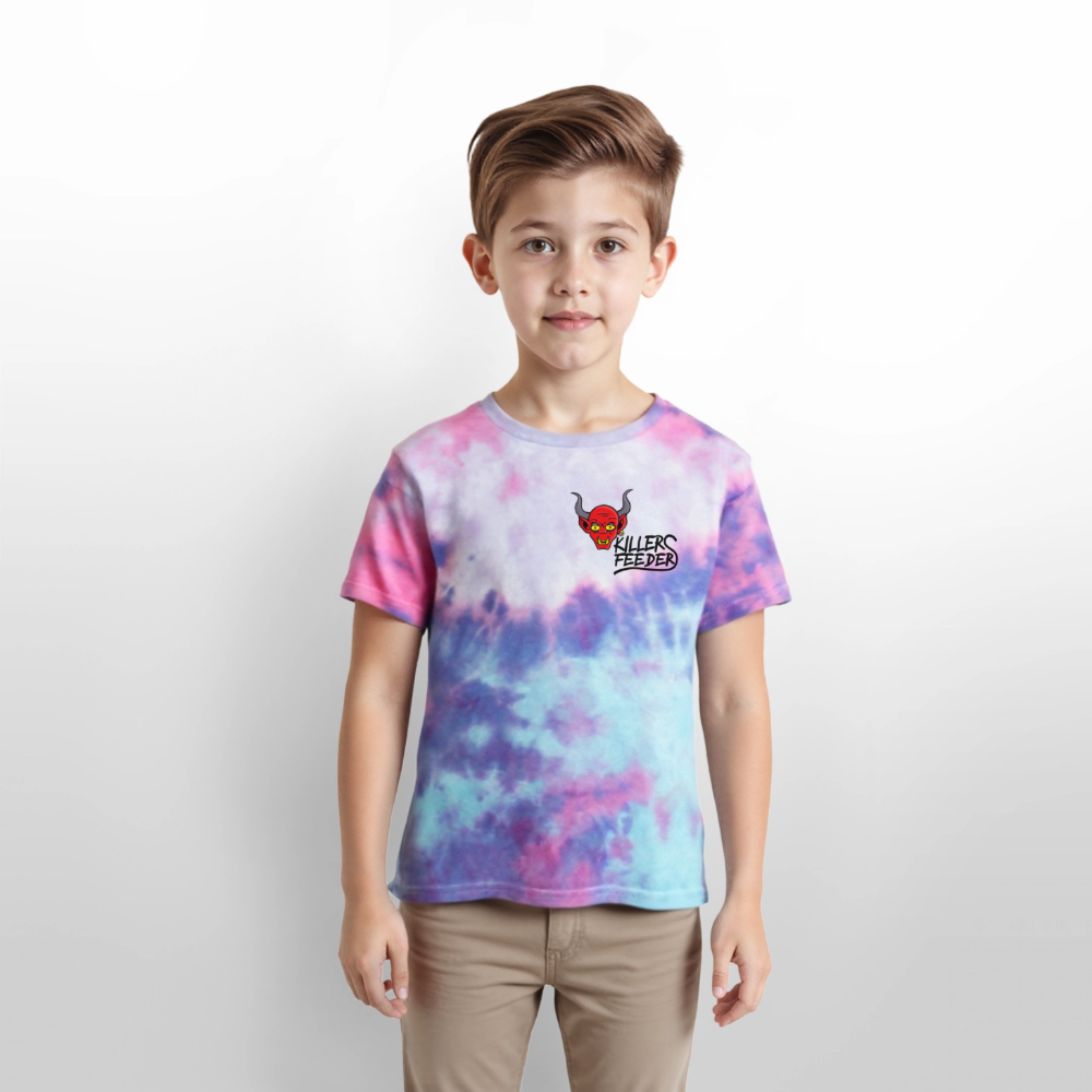 Kid's Tie Dye T-Shirt - cotton candy