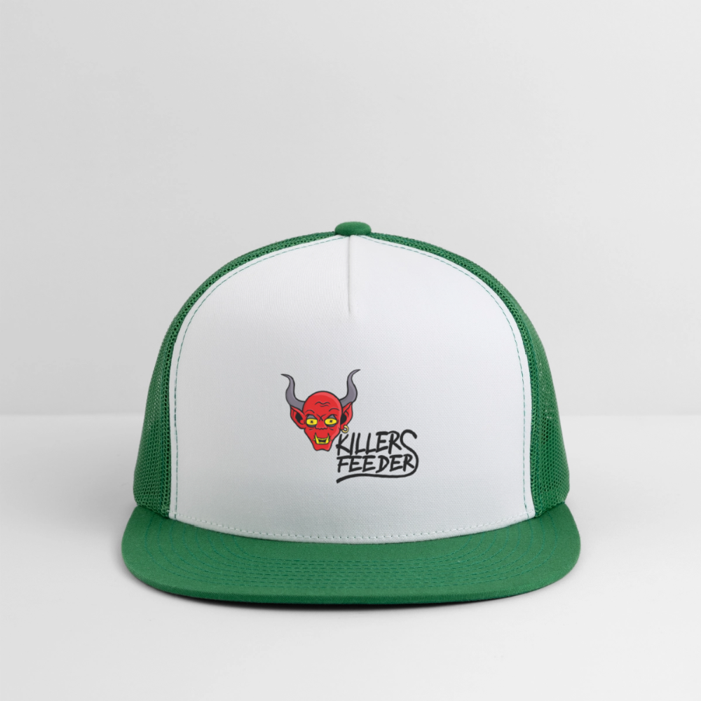 Trucker Hat - white/kelly green