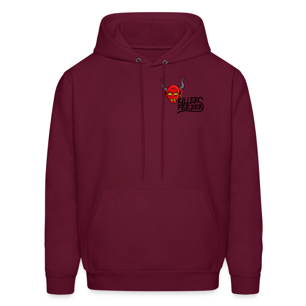 Men's Hoodie - burgundy