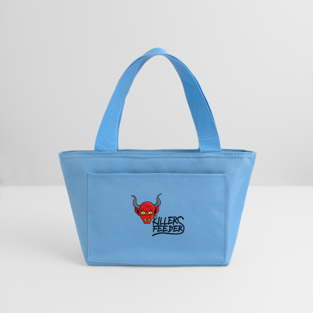 Recycled Insulated Bag For Feeders - light blue