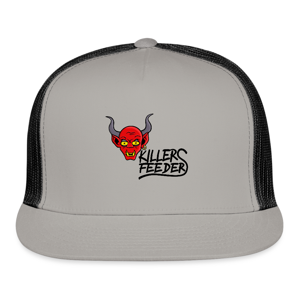 Trucker Hat - gray/black