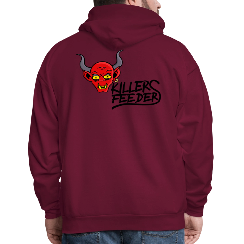 Men's Hoodie - burgundy