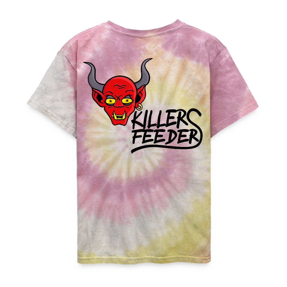 Kid's Tie Dye T-Shirt - Desert Rose