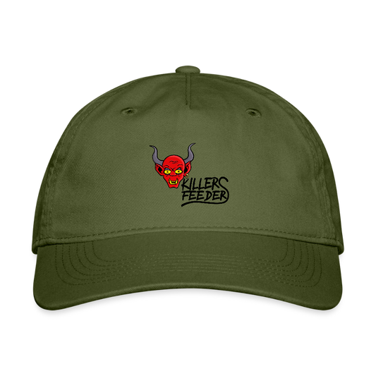 Organic Baseball Cap - olive green
