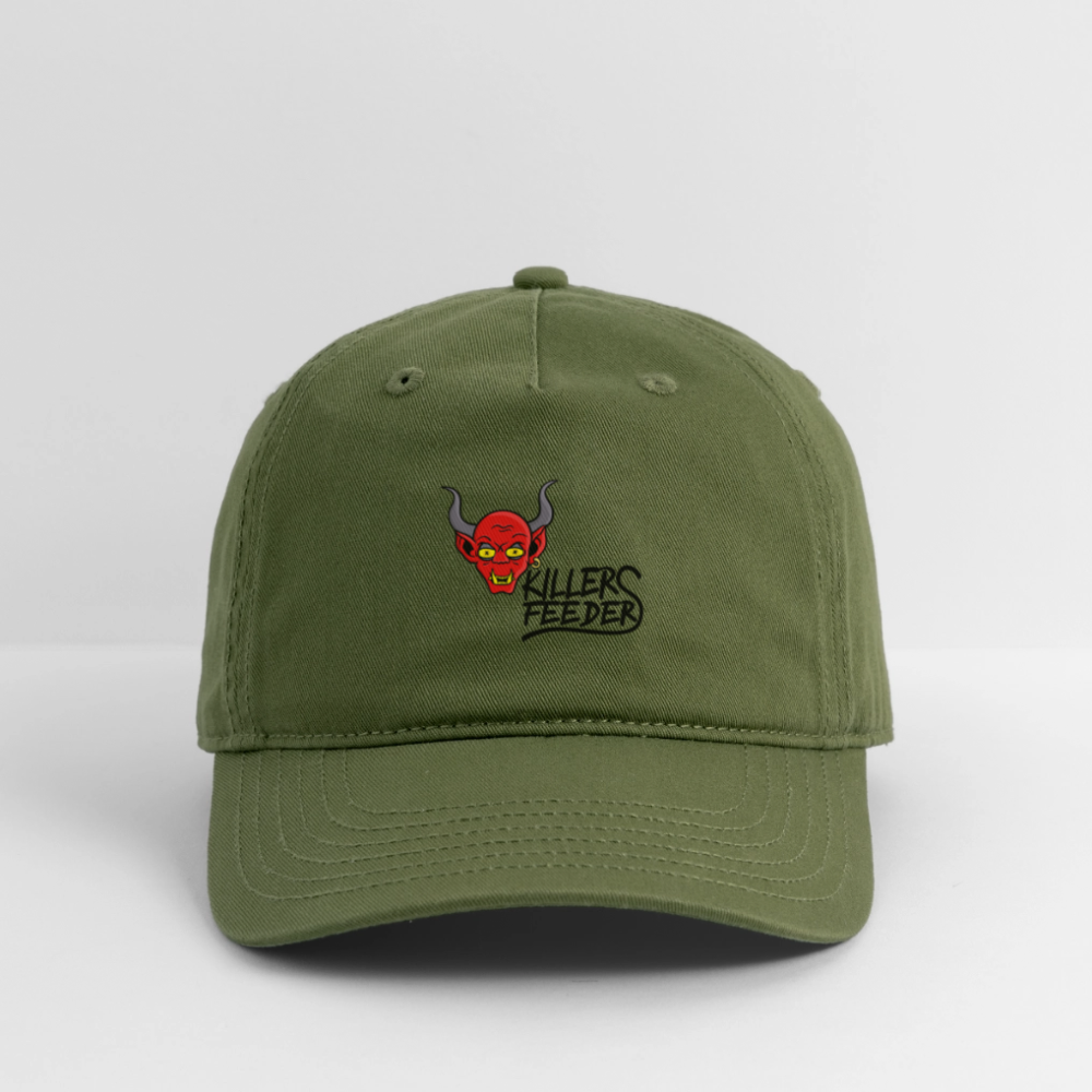 Organic Baseball Cap - olive green