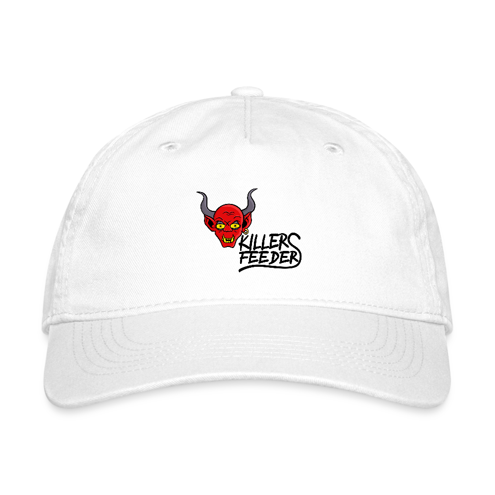Organic Baseball Cap - white