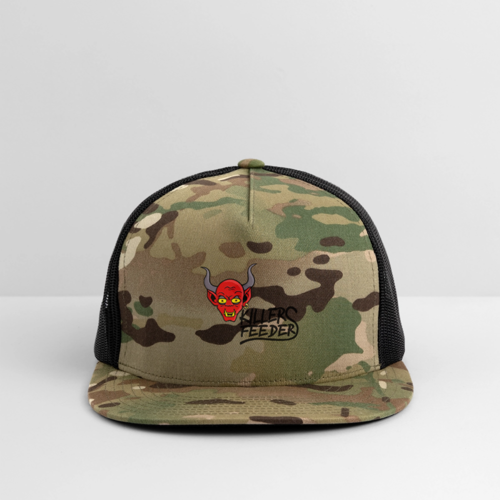 Trucker Hat - MultiCam\black