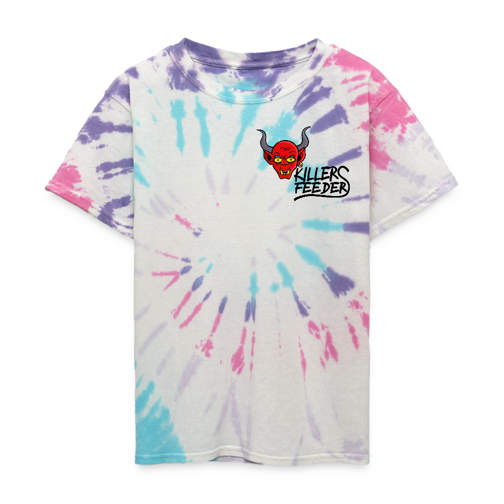 Kid's Tie Dye T-Shirt - Pastel Spiral