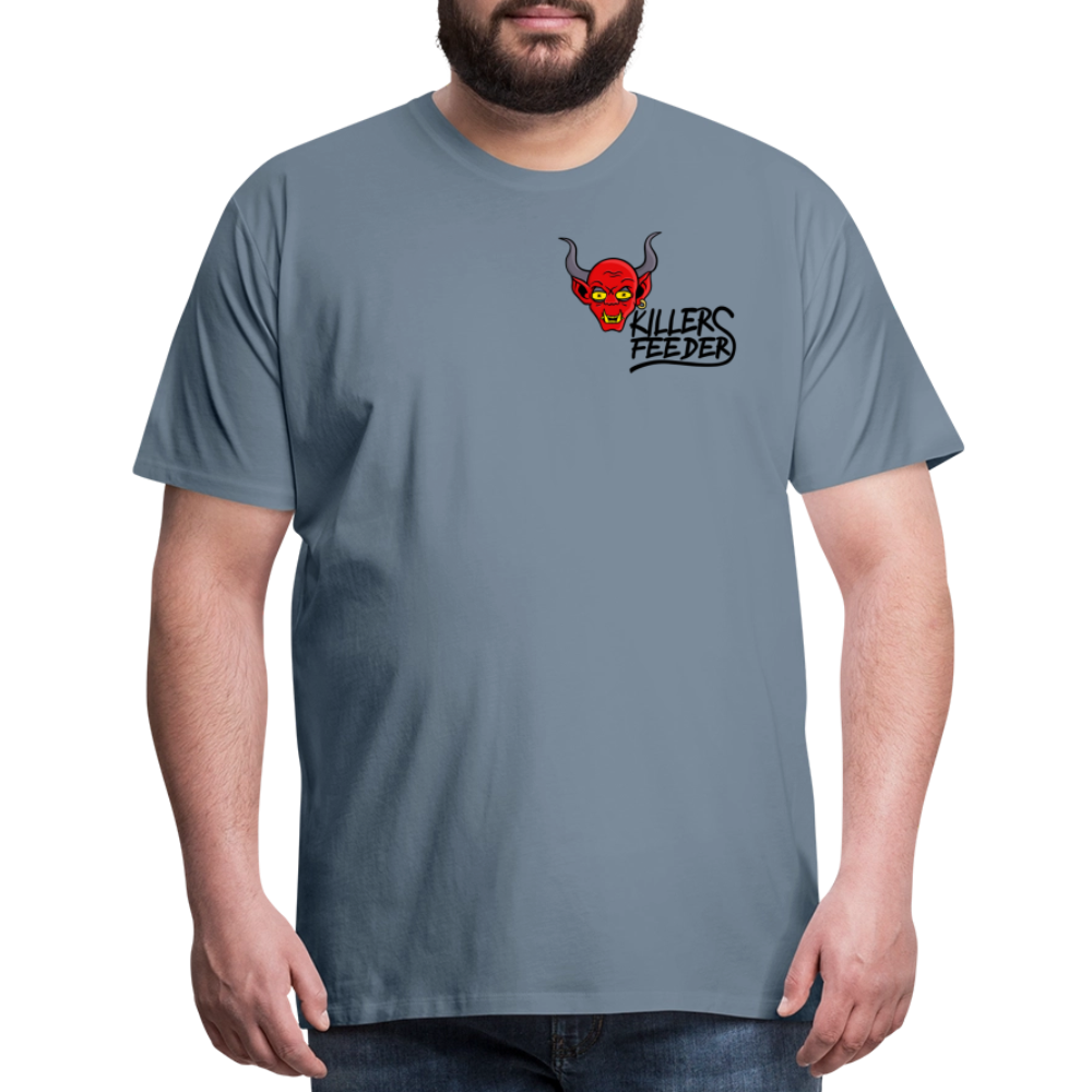 Men's Premium T-Shirt - steel blue