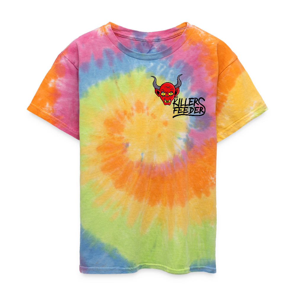 Kid's Tie Dye T-Shirt - rainbow