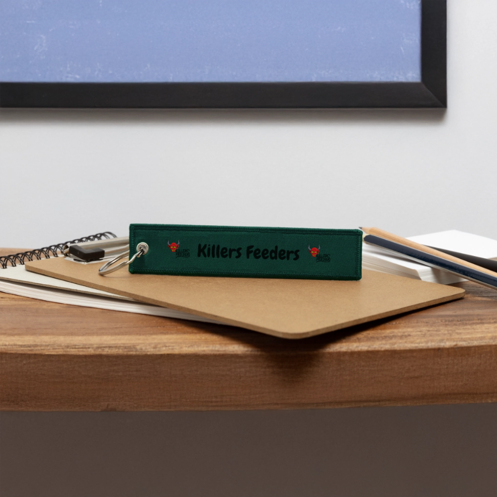 Jet Tag Keychain - hunter green