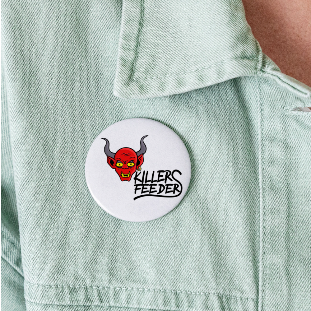 Buttons large 2.2'' (5-pack) - white