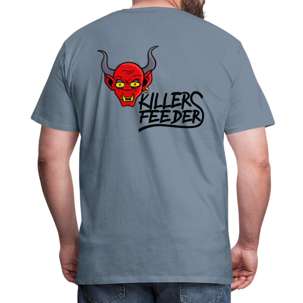 Men's Premium T-Shirt - steel blue