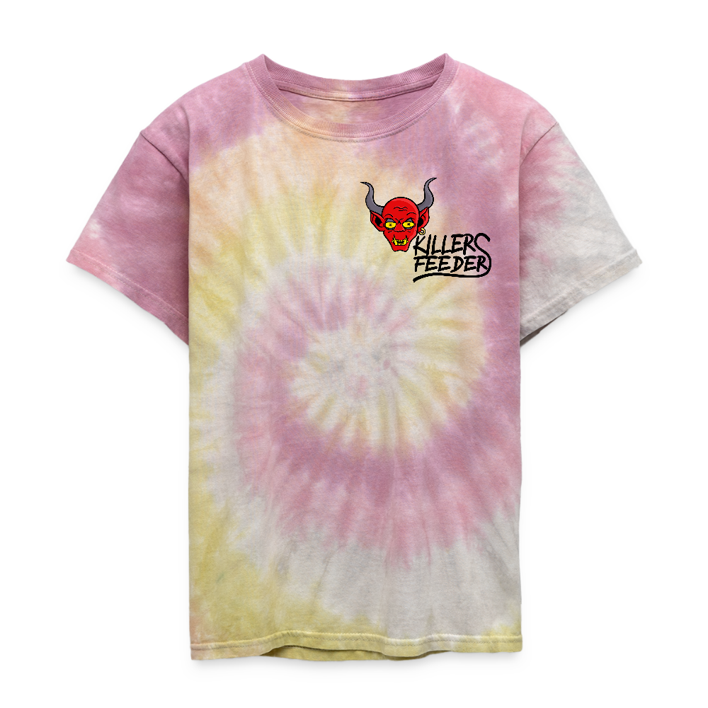 Kid's Tie Dye T-Shirt - Desert Rose