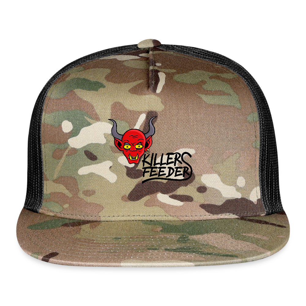 Trucker Hat - MultiCam\black