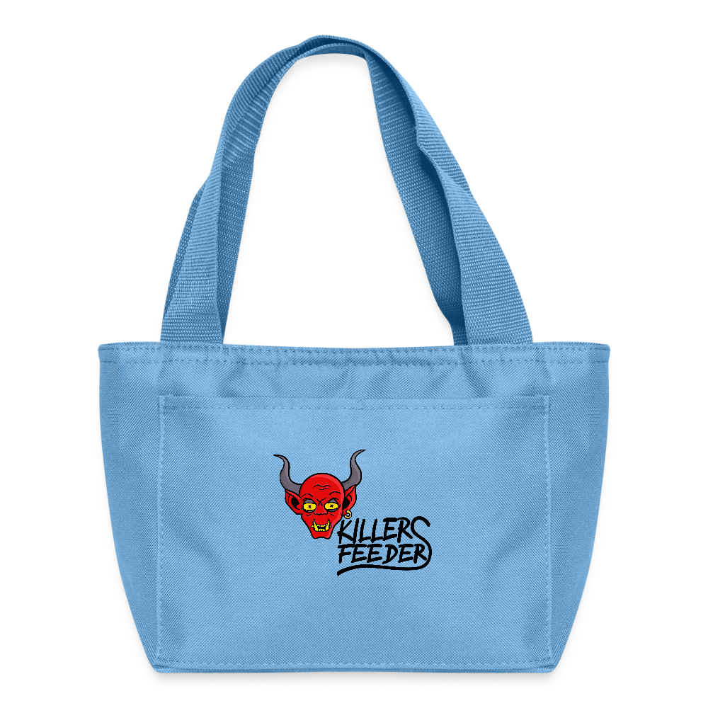 Recycled Insulated Bag For Feeders - light blue