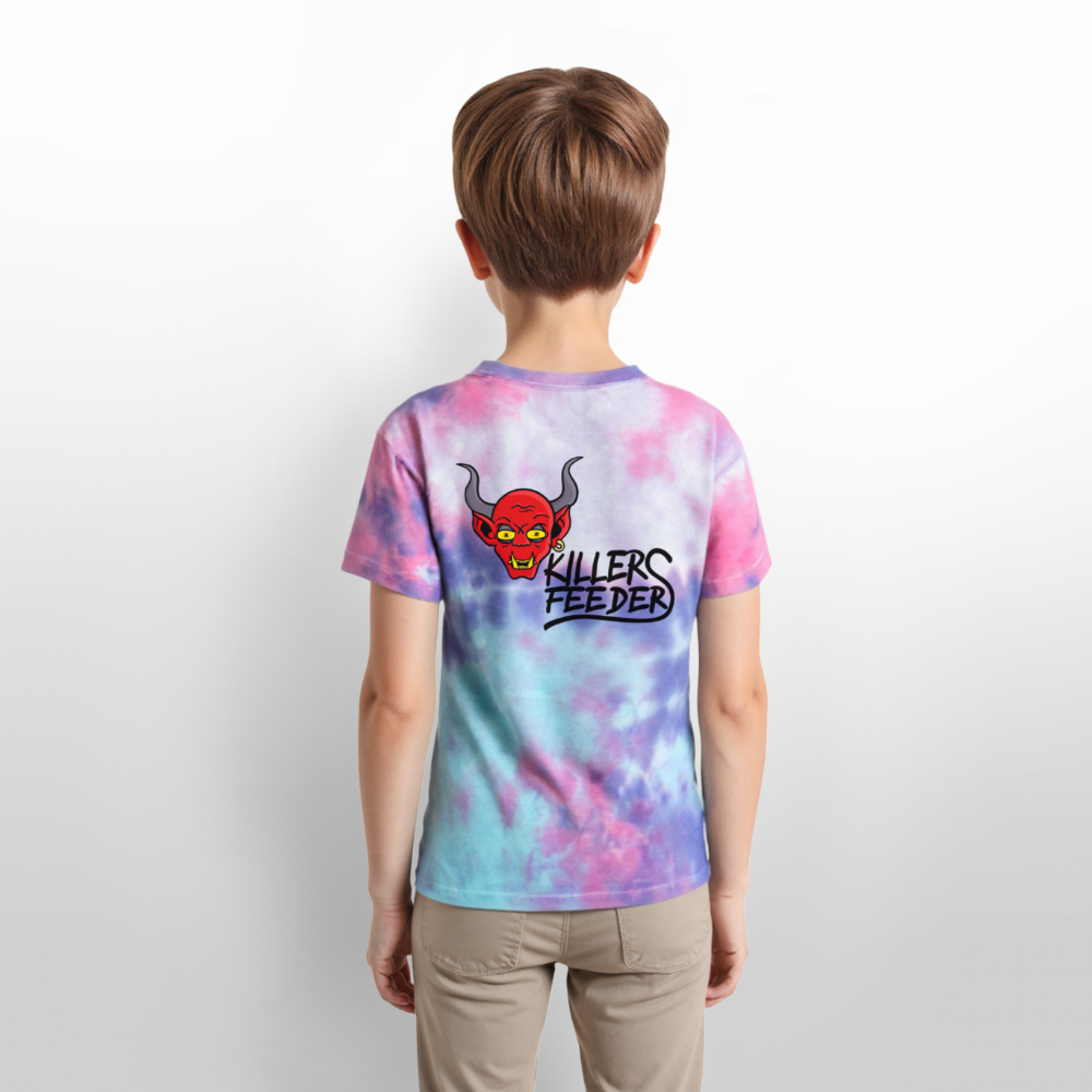 Kid's Tie Dye T-Shirt - cotton candy