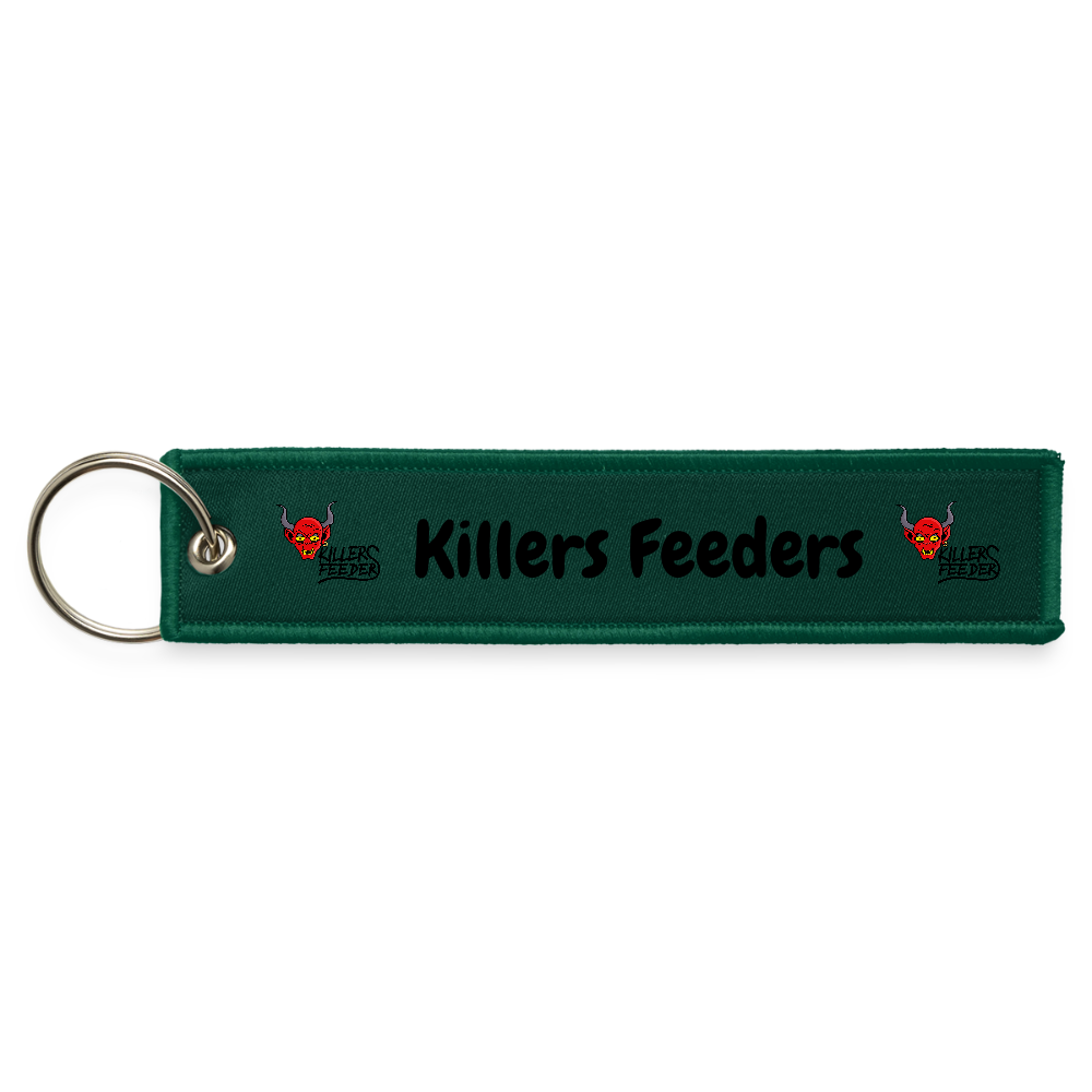 Jet Tag Keychain - hunter green