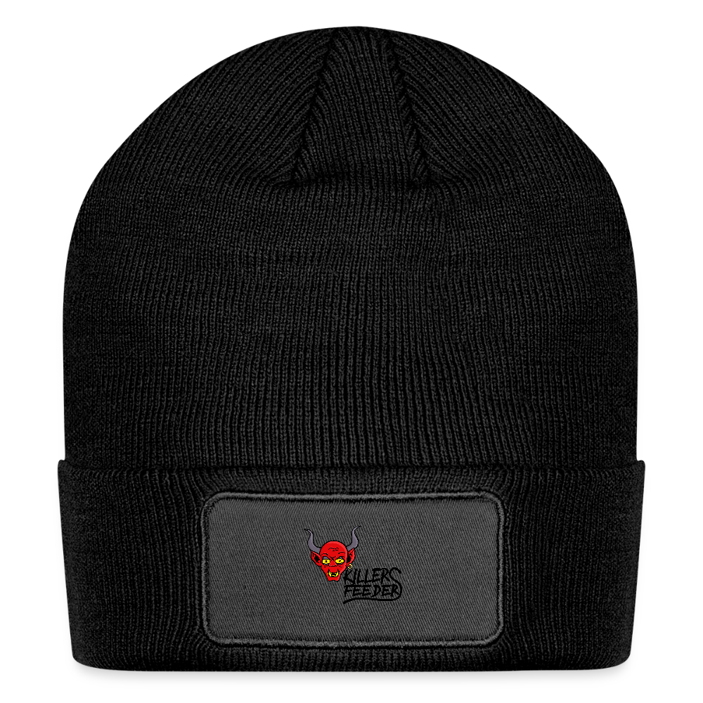 Patch Beanie - black