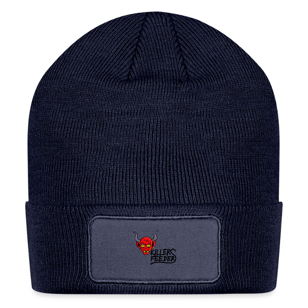 Patch Beanie - navy