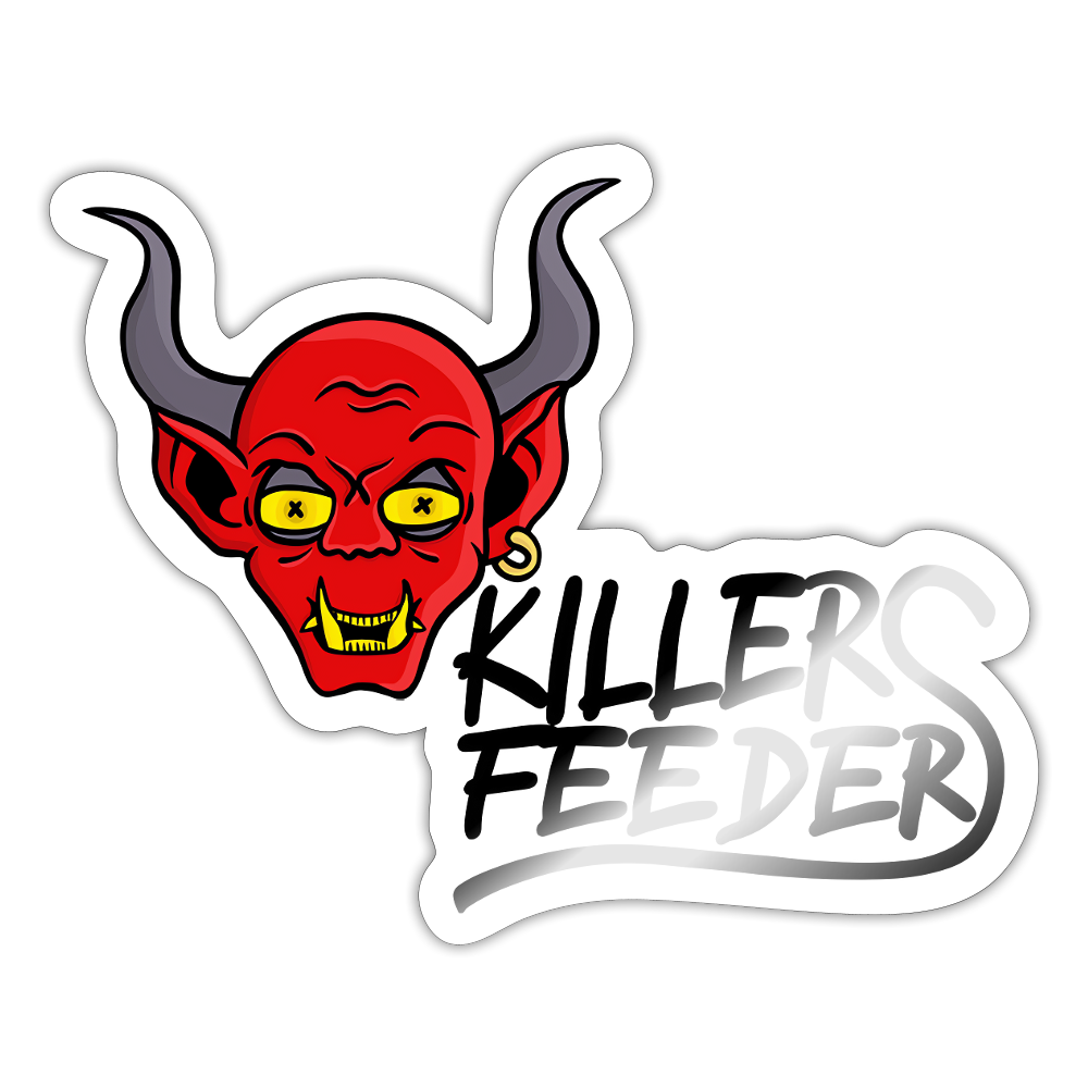 Sticker - white glossy