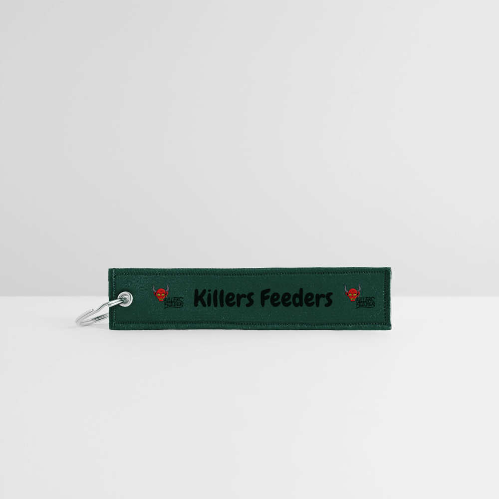 Jet Tag Keychain - hunter green