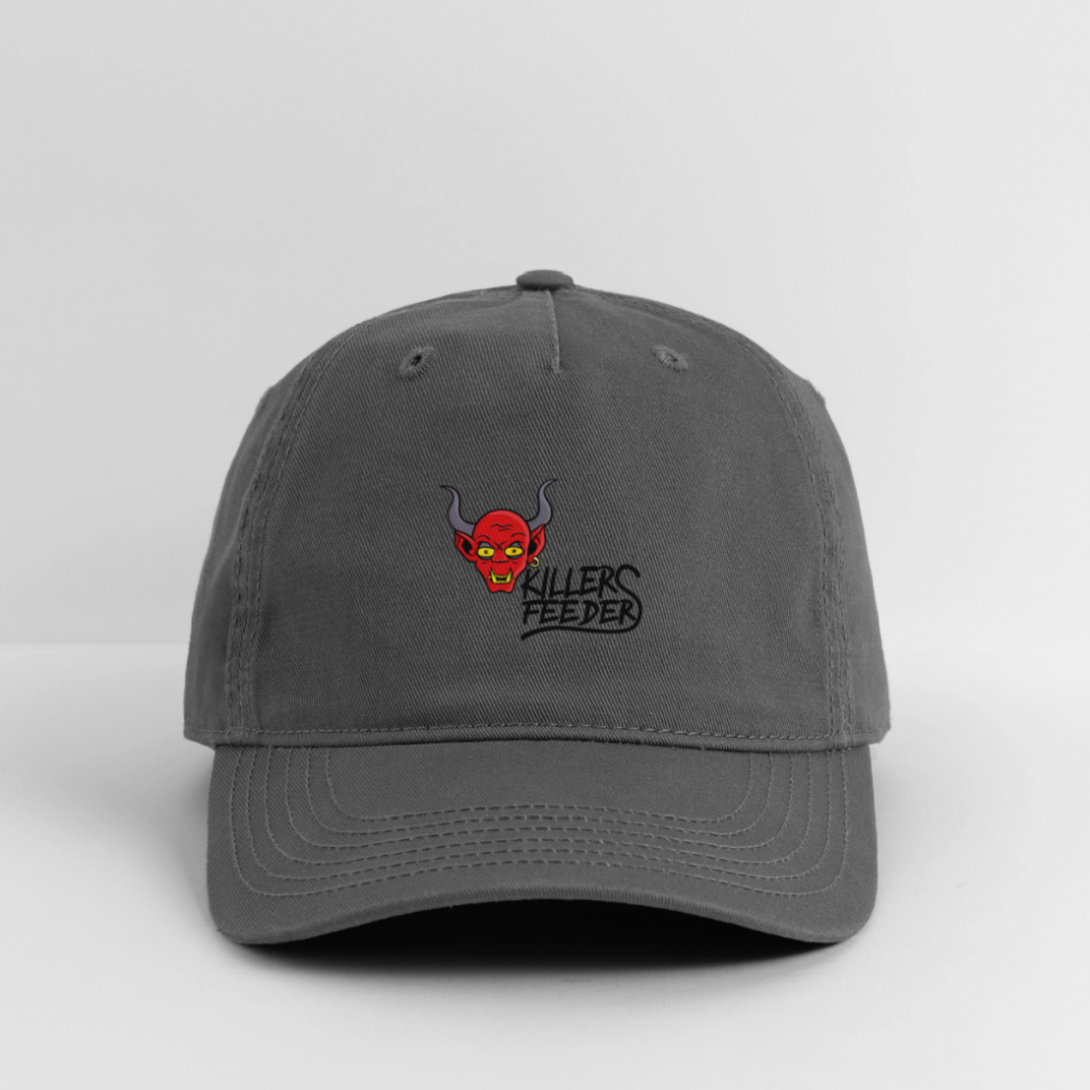 Organic Baseball Cap - charcoal