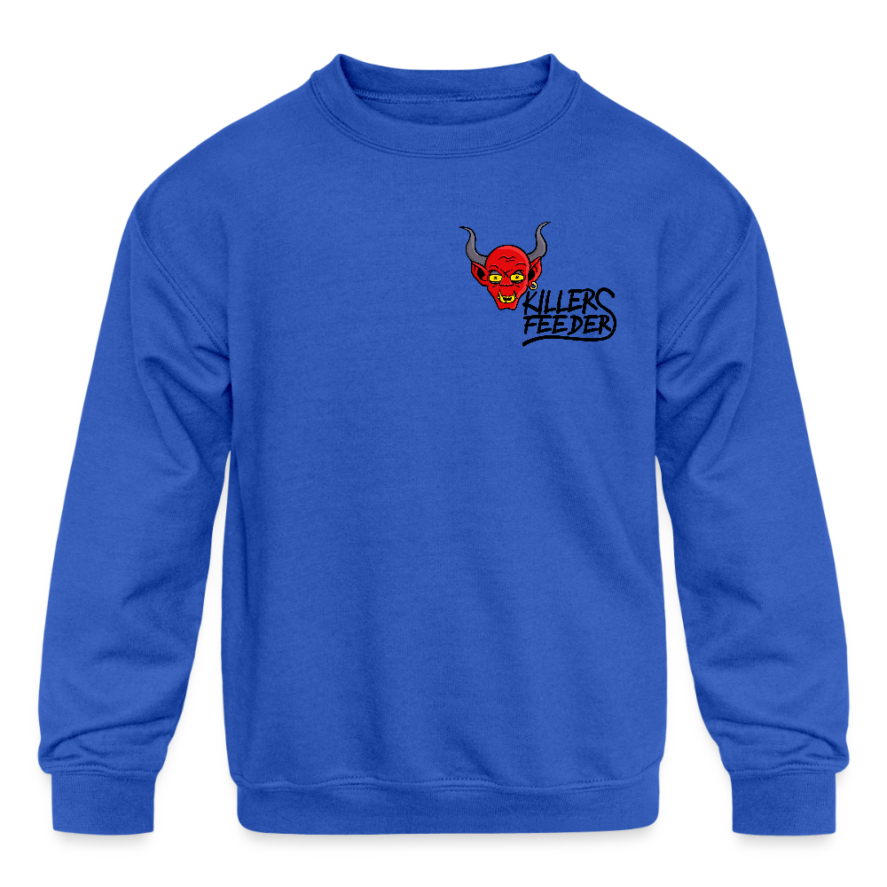 Kids' Crewneck Sweatshirt - royal blue