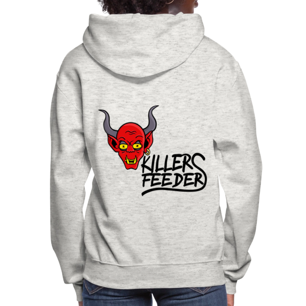 Women's Hoodie - heather oatmeal