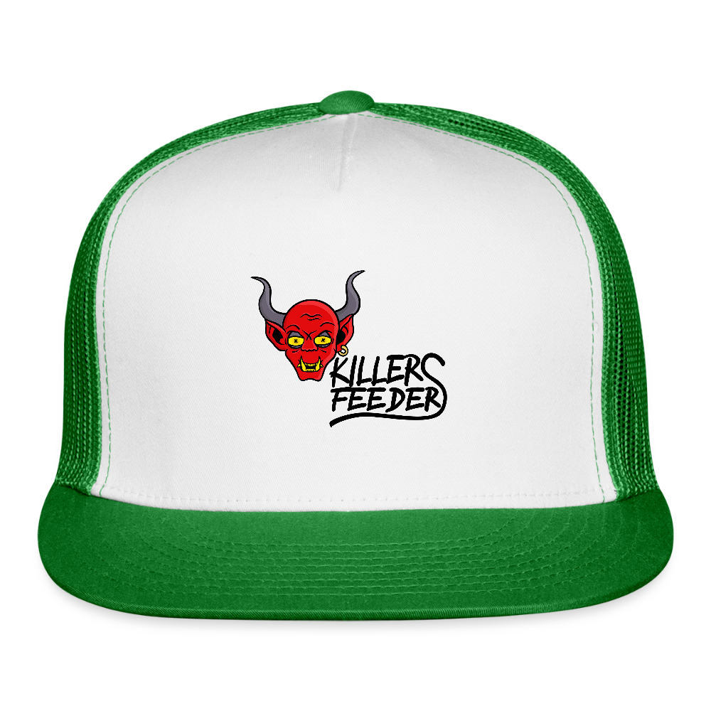 Trucker Hat - white/kelly green