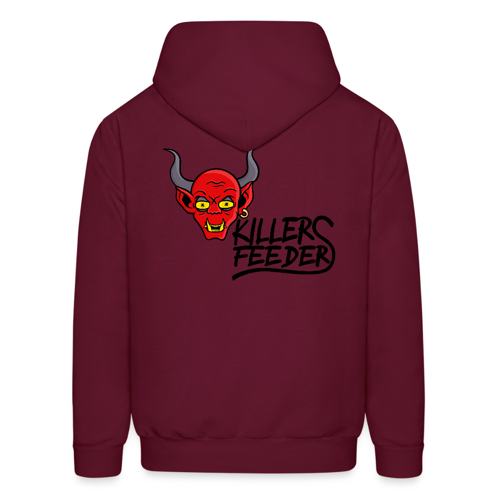 Men's Hoodie - burgundy
