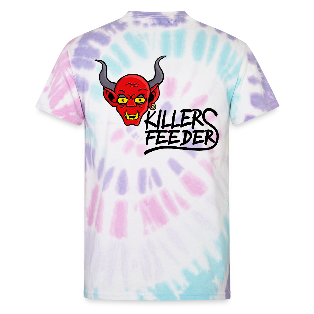 Unisex Tie Dye T-Shirt - Pastel Spiral