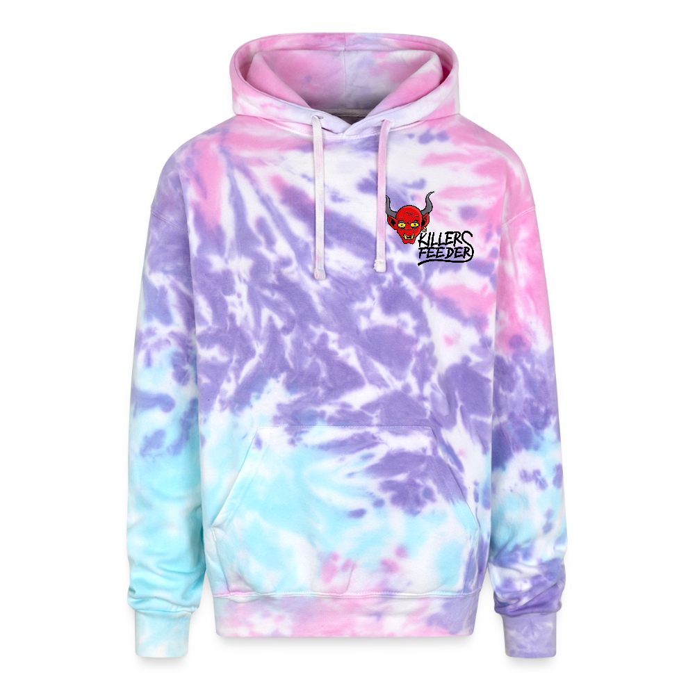 Adult Tie Dye Hoodie - cotton candy