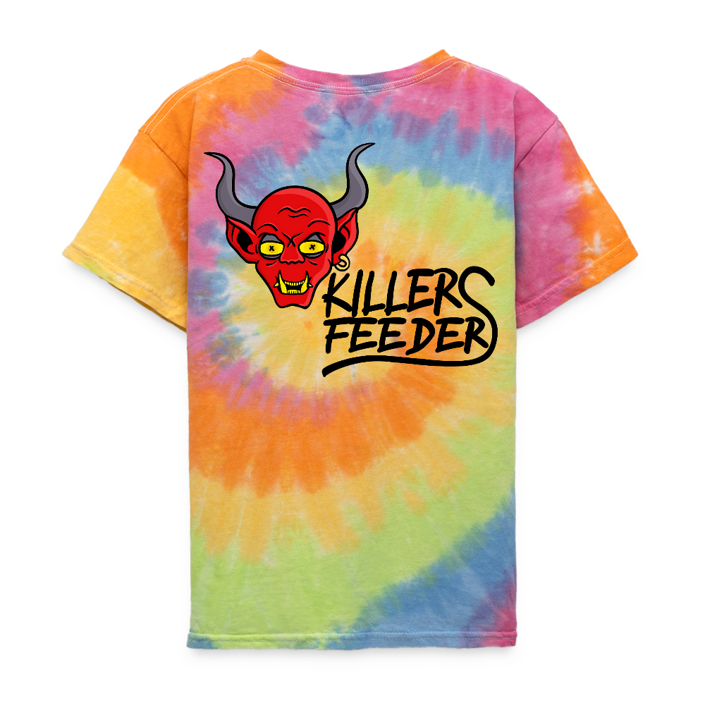 Kid's Tie Dye T-Shirt - rainbow